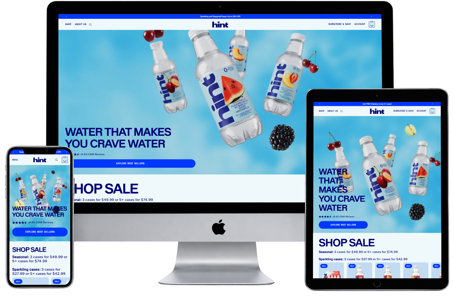 Drinkhint website preview