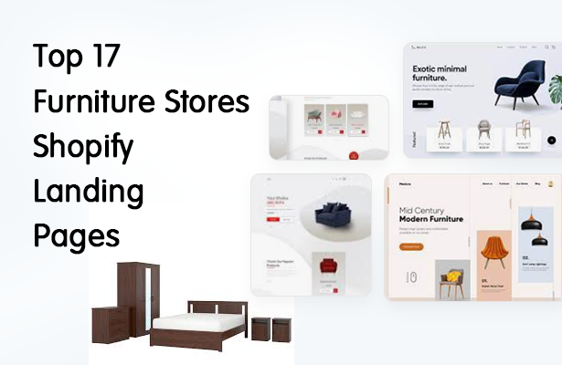 Top 17 Furniture Stores Shopify Landing Pages
