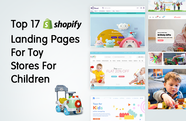 Top 17 Shopify Landing Pages For Toy Stores For Children