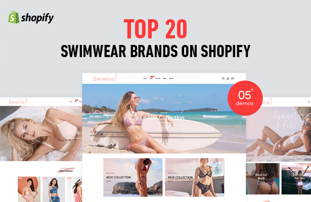 Shopify swimwear store sales