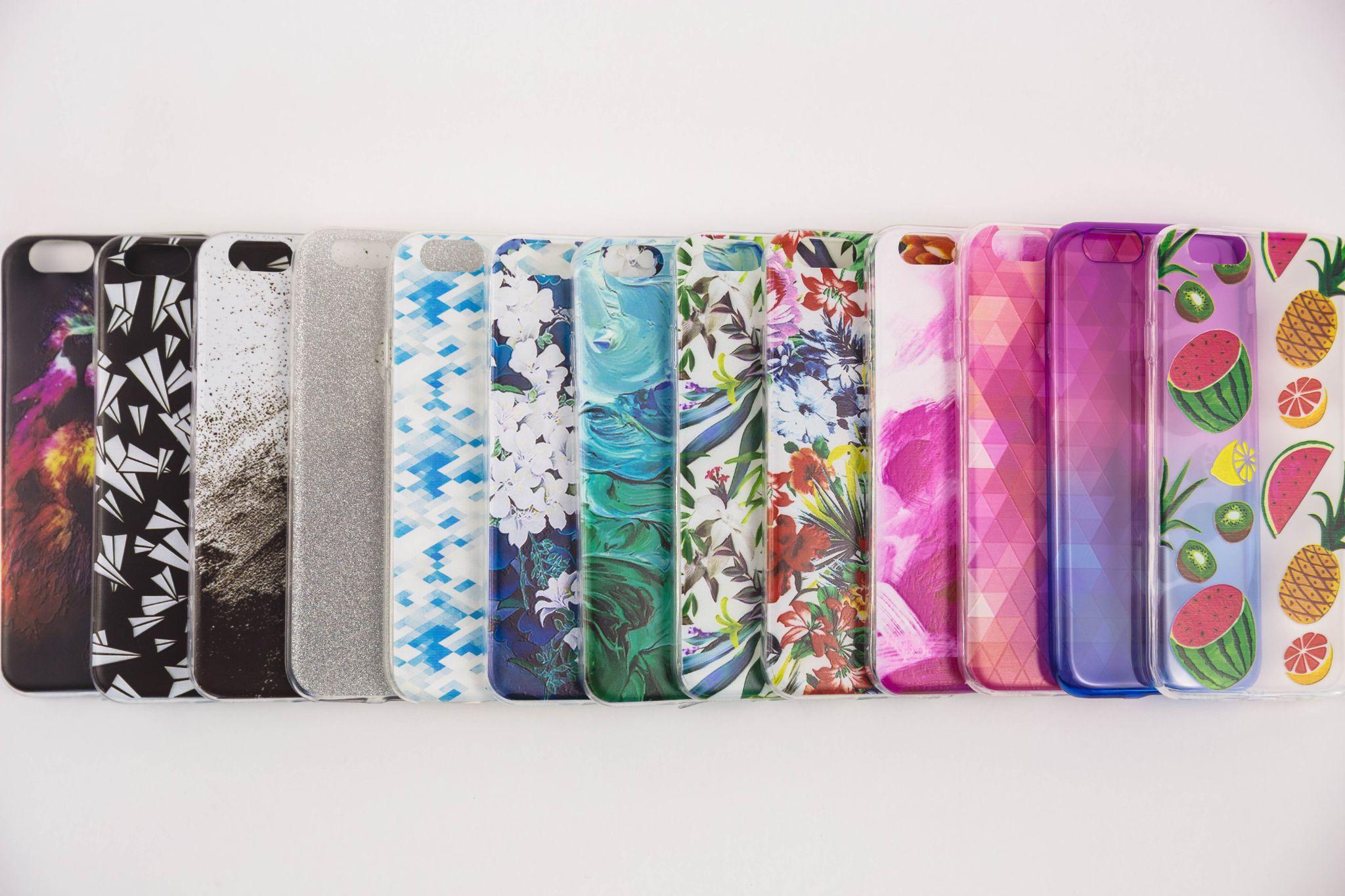Handmade Resin Phone Case & Phone Grip Set Multiple Colours 