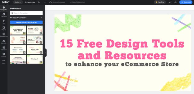 15 Free Design Tools and Resources To Enhance Your eCommerce Store
