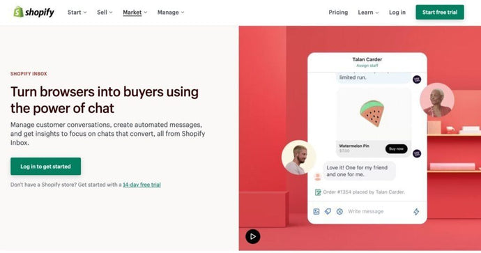 From Browsers into Buyers: What is Shopify Inbox?