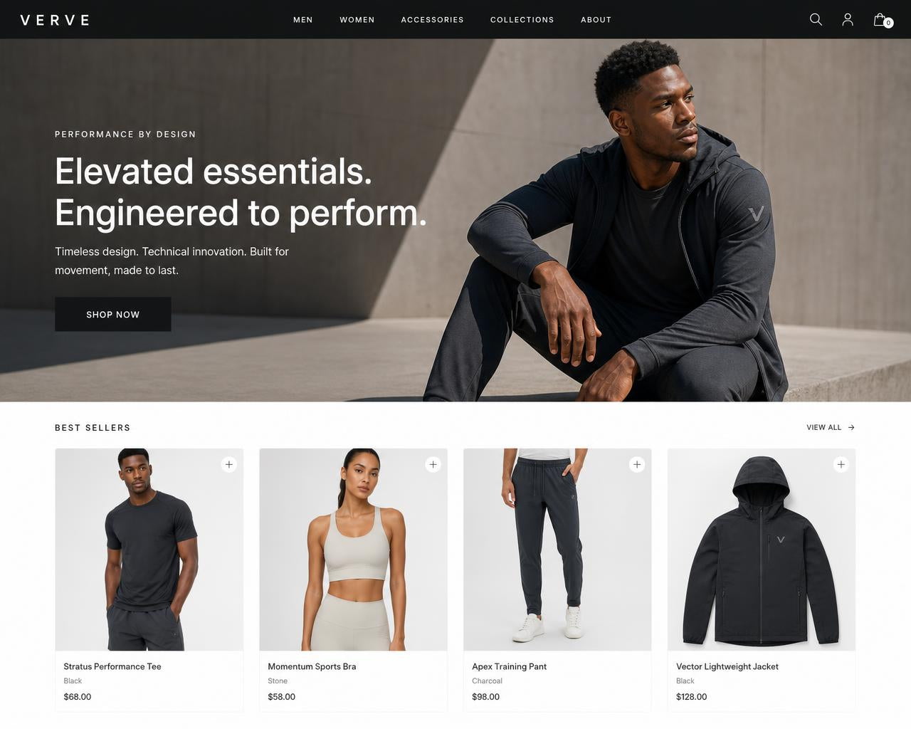 Custom Shopify storefront designed and developed by Webinopoly